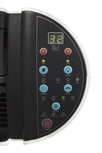 SUNTEC Luftentfeuchter DryFix 20 Lumio [Für Räume bis 150 m³ (~65 m²), Entfeuchtungsleistung = 20 l/Tag, inkl. Luftreinigungsfunktion, inkl. Wäschetrocknung, 370 Watt] - 3