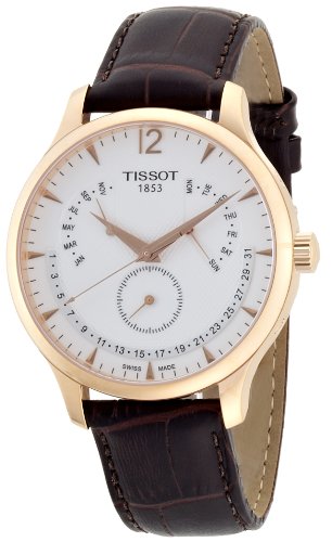 Tissot Men's Quartz Watch T063.637.36.037.00 with Leather Strap