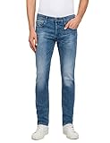  REPLAY Ronas Vaqueros Slim, Azul (Mid Blue Denim 10), W30/L34 para Hombre