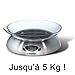 Produktbild Cuisinart SCA5CE - Küchenwaage schnurlos - gebürsteter rostfreier Edelstahl, SCA5CE