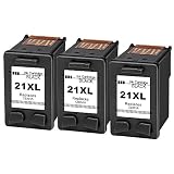 ■ Mejor valor: 21XL Cartucho de tinta de alta calidad. Renovables y respetuosos con el medio ambiente. Con fuerte compatibilidad y claro efecto de impresión. Resultados de impresión de alta calidad y rendimientos de página iguales a los cartuchos de tinta OEM.