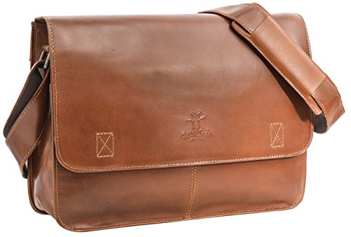 Gusti Leder studio  Pharell  gro  e elegante Laptoptasche 13  Notebook Tasche Arbeitstasche Wasserfester Innenstoff Lehrertasche Aktentasche Businesst