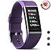 Produktbild MorePro Fitness Armband mit Pulsmesser, Fitness Tracker Wasserdicht IP67 Aktivitätstracker Pulsuhren Smartwatch Schrittzähler Uhr Vibrationsalarm Anruf SMS Whatsapp Beachten für iOS Android