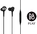 Produktbild B & O PLAY H3 von Bang & Olufsen und LG in-Ear-Kopfhörer – Schwarz mit Schwarz und Weiß Draht