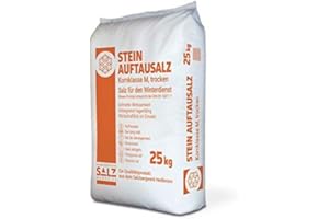 Sel de désembuage de pierre, sel de déneigement, sac en polyéthylène de 25 kg