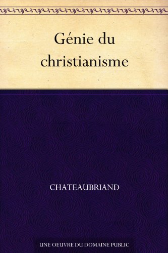 Book's Cover of Génie du christianisme