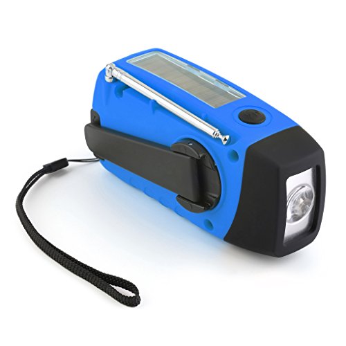 OUTAD Outdoor Multifunktionsgerät: Radio, Taschenlampe, MP3-Player wiederaufladbar und wasserdicht - 2