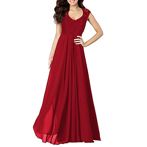 BU-Bauty -  Vestito - Donna Red L