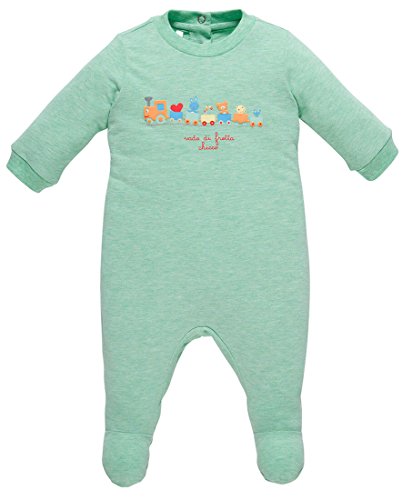 Chicco-Premature Early Baby Girls Clothes Baby Boy Romper Jumpsuit Soft Light in Mint Green -  Green - 9.5