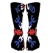 Produktbild Hohe Socken Outdoor Sports Men Women High Socks Stocking helm awe helm terror icelandic magical staves aegishjalmur iceland flag helm awe helm terror icelandic magical Tile length 19.7"(50cm)
