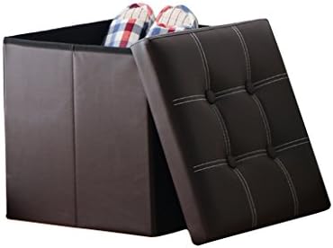 YMXLJF Storage stools, toy storage box, shoe bench, storage stool sofa. (Color : Brown)