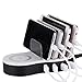 Produktbild GAOWORD Ladestation, Auto Wireless-Handy-Lade-Halterung -4 USB-Anschlüsse Kompatibel Für Apple Watch/iPhone X/IPAD-Serie/Huawei/Samsung Und Andere Smartphone