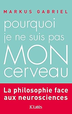 Markus Gabriel Pourquoi je ne suis pas mon cerveau