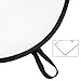 Molain Beard Bib Mens Aprons Mustache Grooming Shaving Trimmer Clipper Catcher for Man Shaving (White)
