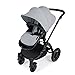 Ickle Bubba Stomp V2 All-in-One Travel System, Silver on Black