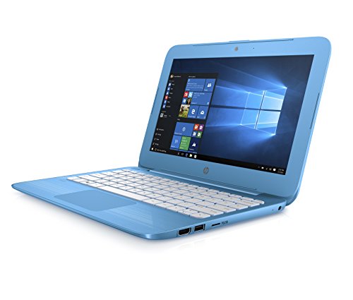 HP Stream 11-y000na 11 6-inch Laptop  Aqua Blue  -  Intel Celeron N3060  2GB RAM  32GB eMMC  Office 365  1TB OneDrive Cloud Storage  1 Year Free Subsc
