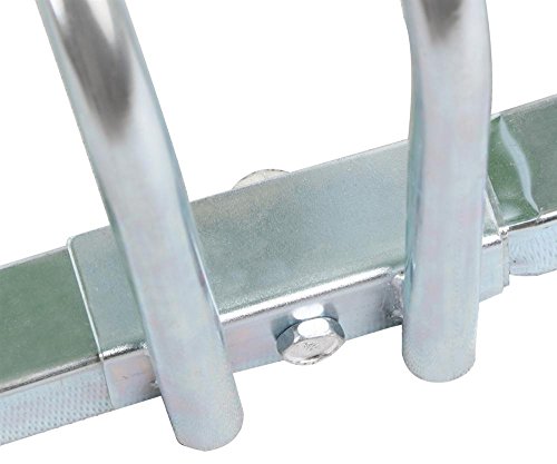 Yahee Fahrradständer für 2,3,4,5,6 Fahrräder Fahrrad Ständer Reihenparker Silber - 7