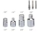Produktbild SENZEAL 4x Buchse Adapter Ratschenschlüssel Wandler set und 3x Sechskantschaft Erweiterung Sockel Adapter Set