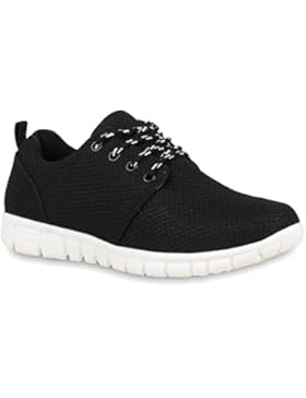 Damen Sportschuhe | Neon Laufschuhe | Runners Sneakers | Fitness Schnürer | Prints Blumen | Übergrößen | Flandell®