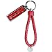 Produktbild Haodou Schlüsselanhänger Keychain Handbag Decor Key Ring Schlüsselkette/Tür/Telefon/Tasche/Auto-Anhänger (Rot)