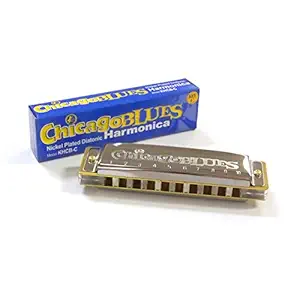 Chicago Blues KHCB-C Harmonica, Key of C