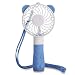 Produktbild Handheld Portable Fan ,Cute Bear TEMPO Mini USB Rechargeable Personal Electric Table Fan for Office,Study,Outdoors and Travel,Built-in Rechargeable Battery, 4 Blades, 1 Switch, 2 Speeds Adjustable(Blue)