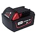 Produktbild FLAGPOWER 18V 5.0Ah Werkzeug Batterie Ersatz Milwaukee Akku 18V Li-ion für Milwaukee M18 XC 48-11-1815 48-11-1820 2601 2610 2611 2620 2630 2650 (5000mAh 1 Stück)