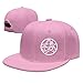 Produktbild gameser Necronomicon Logo Baseball Cap Outdoor Wander Flache Mütze Snapback, Herren, rose