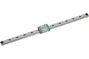 TOPIKY Ulepszony Zestaw Prowadnic Liniowych, Zestaw do Modernizacji Szyn Osi X Drukarki 3D, Prowadnica Liniowa ze Stali Nierdzewnej z Blokiem ślizgowym, dla Ender 3 dla Ender V2 dla Ender 3 Pro