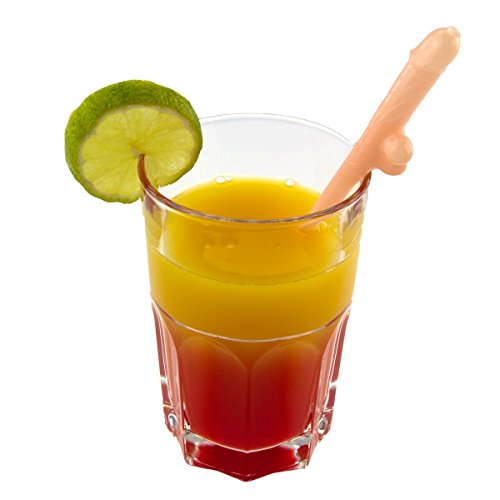 Preisvergleich Produktbild 40er Pack Penisstrohhalm, Cocktails, Party, Mädelsabend, Junggesellinnenabschied, Stroh Halm Mädels Frauen Kobert-Goods versandkostenfrei