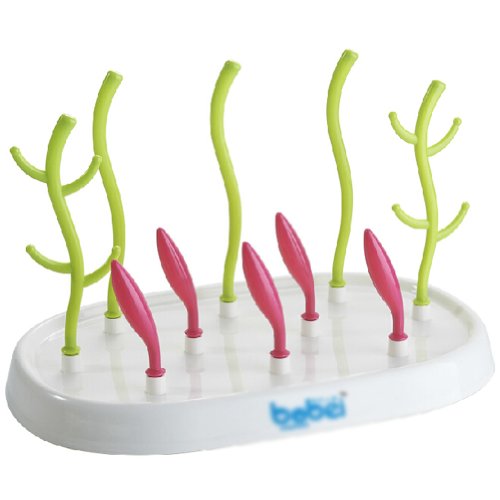Seaweed Baby Newborn Bottles Drying Rack Infant Toddler Nipple Drying Station
