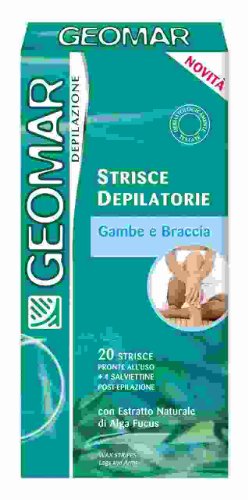 GEOMAR Wax Strips for Legs & Arms 20pcs.