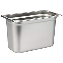 TeknoStahl GN Behälter Gastronorm 2/3 Edelstahl (40 Millimeter TeknoStahl GN Behälter Gastronorm 2/3 Edelstahl (40 Millimeter