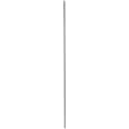 T01 - Iron Balusters - Standard Plain - Hollow - 112cm Tall - 1.3cm Square - Box of 15 (Satin Black)