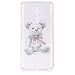 Produktbild Everainy Kompatibel für Nokia 7 Plus Hülle Silikon Transparent Bumper Durchsichtig Ultradünn Neu Cover Hüllen Laser Muster für Nokia 7 Plus Handyhülle Stoßfest TPU Gel Schutzhülle (Bär)