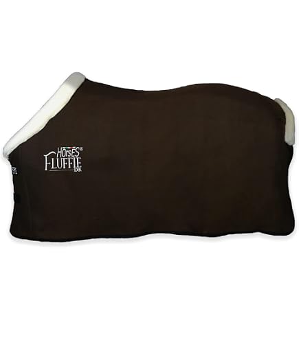 Kerbl Economic 328680 Couverture Polaire Cheval Noir - Légère, Anti-Transpiration Et Lavable