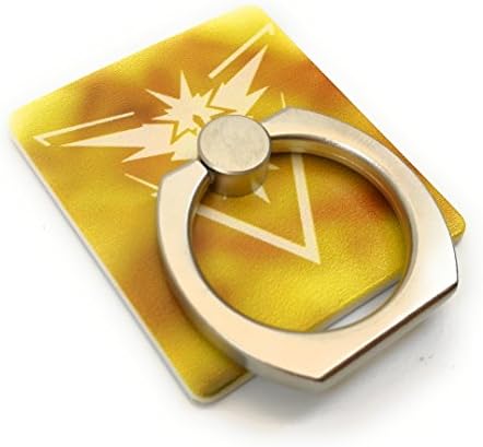 Pokémon Go – Finger-holder Smartphone-ring for hands and fingers / Mobile phone-ring for improved one-hand operation – original by PICASO (Team Yellow)