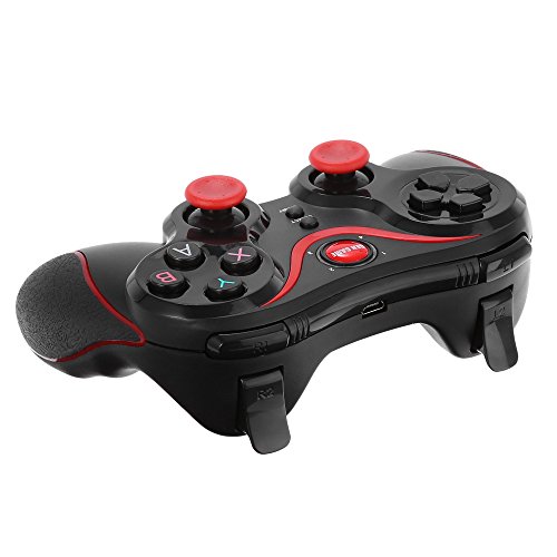 QUMOX Gamepad inal  mbrico Bluetooth para Android iPhone ICADE negro