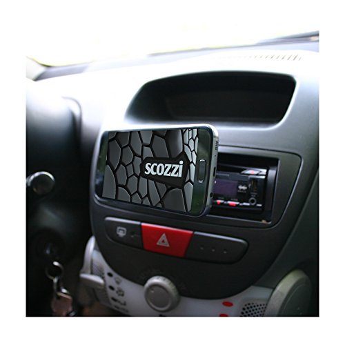 Supporto auto CD slot scozziÂ® 360Â° universale per Smartphone Cellulare Telefono Portacellulare Porta Lettore Fessura Autoveicolo Camion Autocarro Magnete Magnetico (ama7)