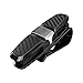 Produktbild iUcar Rotatable Abs Car Vehicle Sun Visor Sunglasses Eyeglasses Glasses Holder Card Ticket Pen Clip Automotive Accessories - Silver