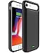 Produktbild Bovon 5500mAh Akkuhülle für iPhone 6/iPhone 6s/iPhone 7/iPhone 8 Powerbank Ladegerät Zusatzakku Batterie Hülle Schutzhülle für Apple iPhone 6/iPhone 6s/iPhone 7/iPhone 8(4,7 Zoll) (schwarz)