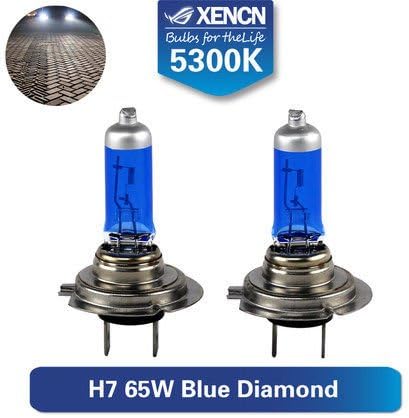 XENCN LED Premium 2 x Bulbs Lamps Bulbs H7 65 W PX26d 12 V Halogen White > 5000 K Xenon Effect