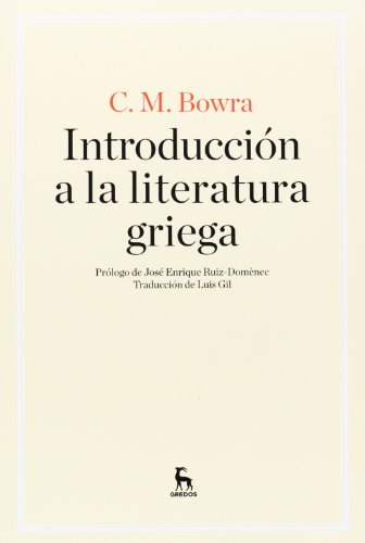 Introducción a la literatura griega (MANUALES)