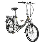 LEICHTER KLAPPMECHANISMUS: Mit wenigen Handgriffen lässt sich das leichte Elektro-Faltrad zusammen- und natürlich auch wieder auseinanderklappen - perfekt für unterwegs oder wenn man wenig Platz hat.