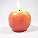 Produktbild kemai Kerze in Form einer Apfel Weihnachtsdekoration Kreatives Geschenk, rot, L