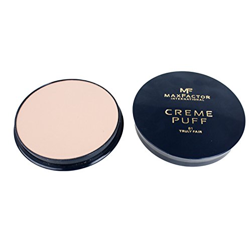 Max Factor Powder Foundation Long Lasting Creme Puff 81 Truly Fair