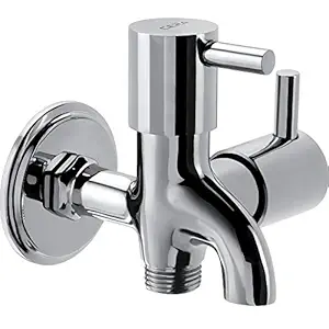 Cera Garnet Quarter Turn Fittings 2-Way Bib Cock (Chrome Finish)