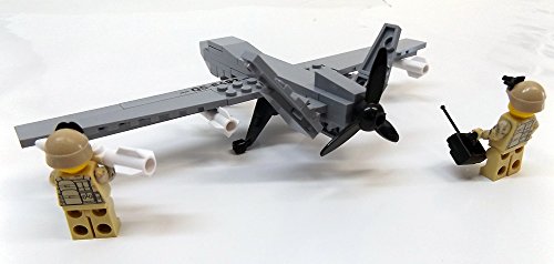 Modbrix 2147- ★ US AIR FORCE Drohne MQ-9 Reaper inkl. custom US ARMY Special Forces Soldaten aus original Lego© Teilen ★ - 5