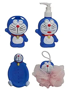 BOXO Kids Bathroom Set for Boys, Kids Bathroom Accessories for Home, Kids Bathroom Accessories Set, Pack of 1