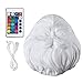 Price comparison product image Remote Control Colorful RGB 3D Light 7 Color Change LED Table Lamp Xmas Year Gifts Decors Desktop Night Light Christmas Decorations for Kids Livingroom Bedroom Ornaments - Santa Claus No.4 (10cm)